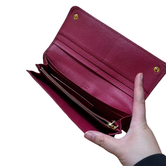 Prada Saffiano Long Wallet - Picture 9 of 11